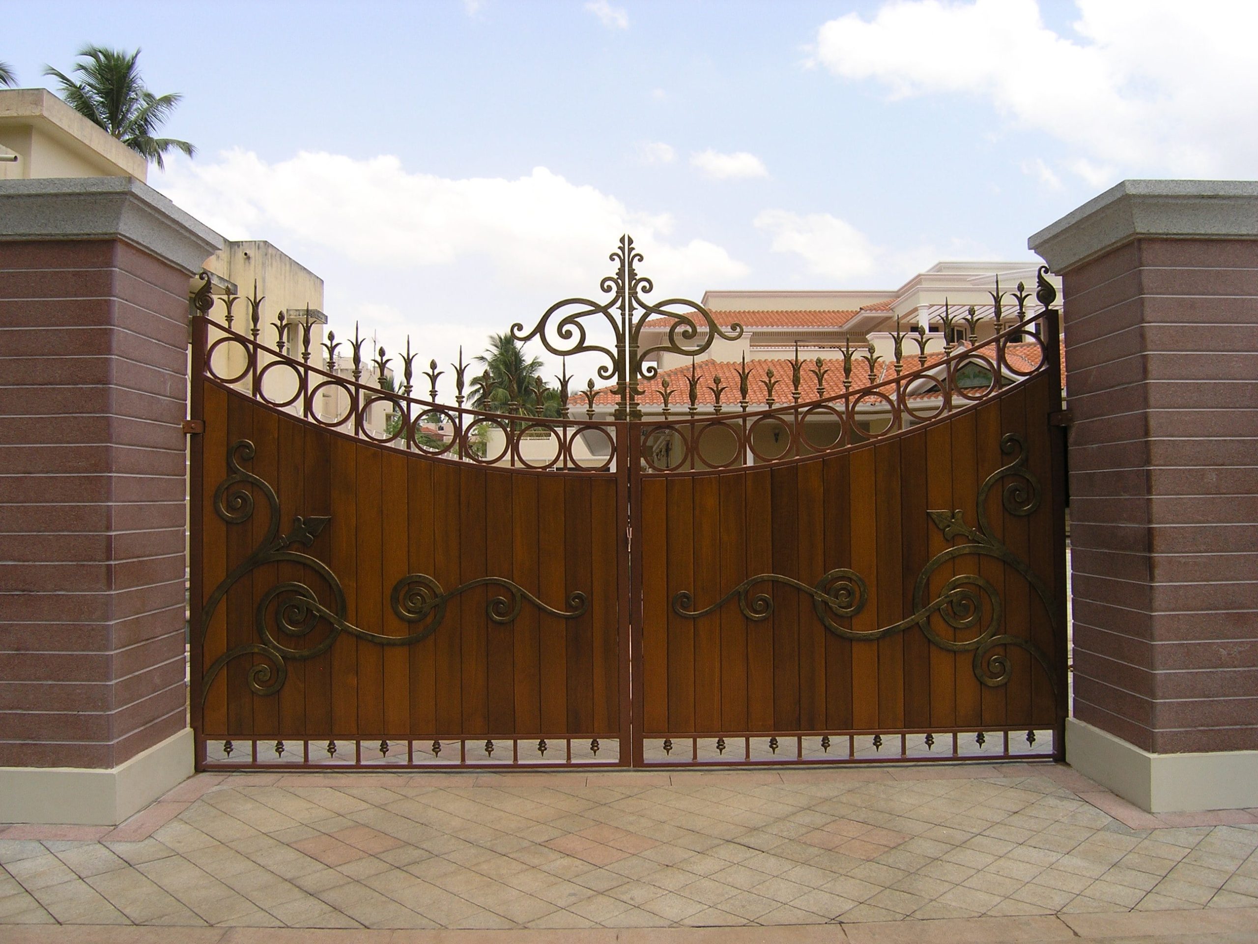 Brass Main Gate Design