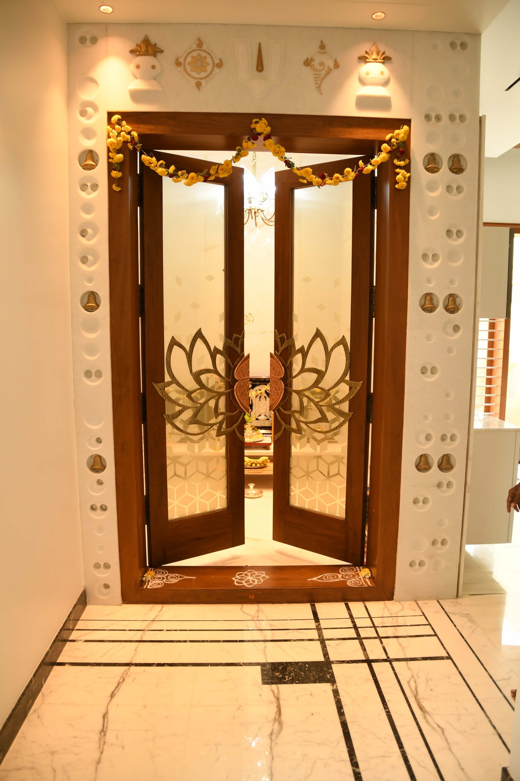 Pooja Door Design | Door Accessories