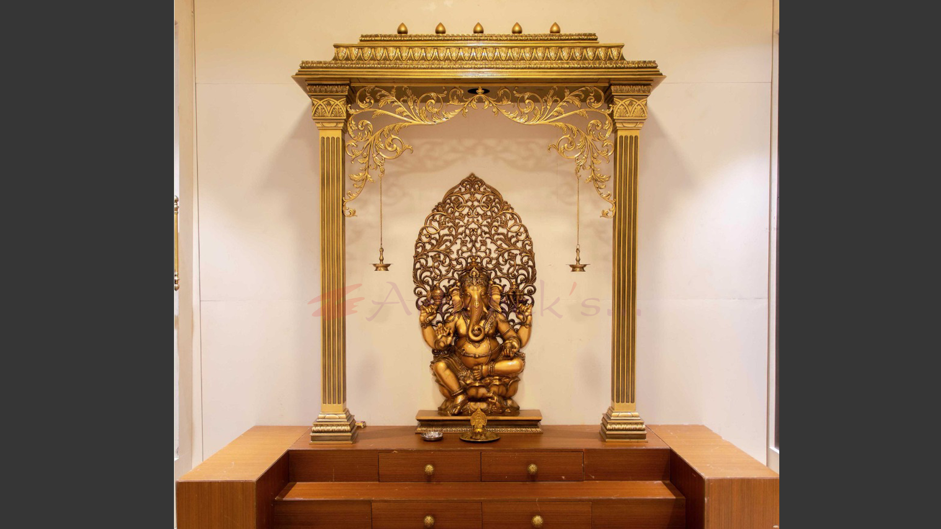 Transform Your Pooja Room with Artistic Mandapam Designs